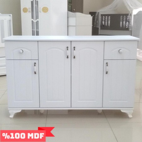 Televizyon Dolabı %100 Mdf - Beyaz