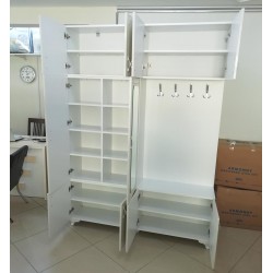 Aynalı Portmanto Vestiyer %100 Mdf