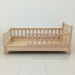 Doğal Kayın Dönüşebilir Montessori Karyola 90x190 cm