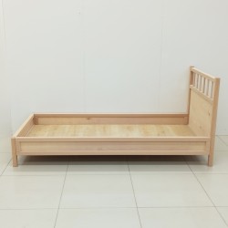Doğal Kayın Dönüşebilir Montessori Karyola 80x160 cm